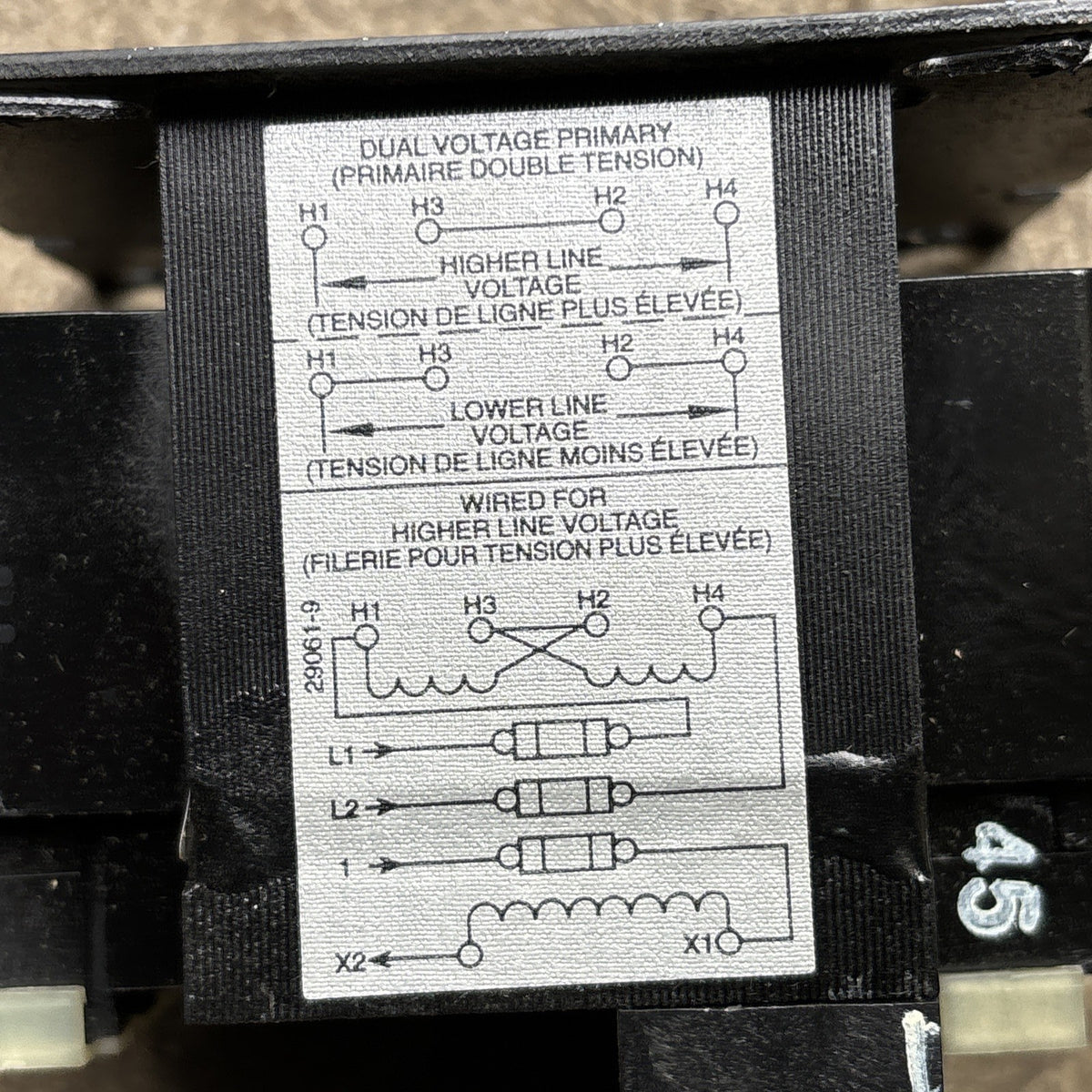 AB Allen-Bradley 1497-B-BASX-0-N Ser. A 0.080Kva INDUSTRIAL CONTROL TRANSFORMER3