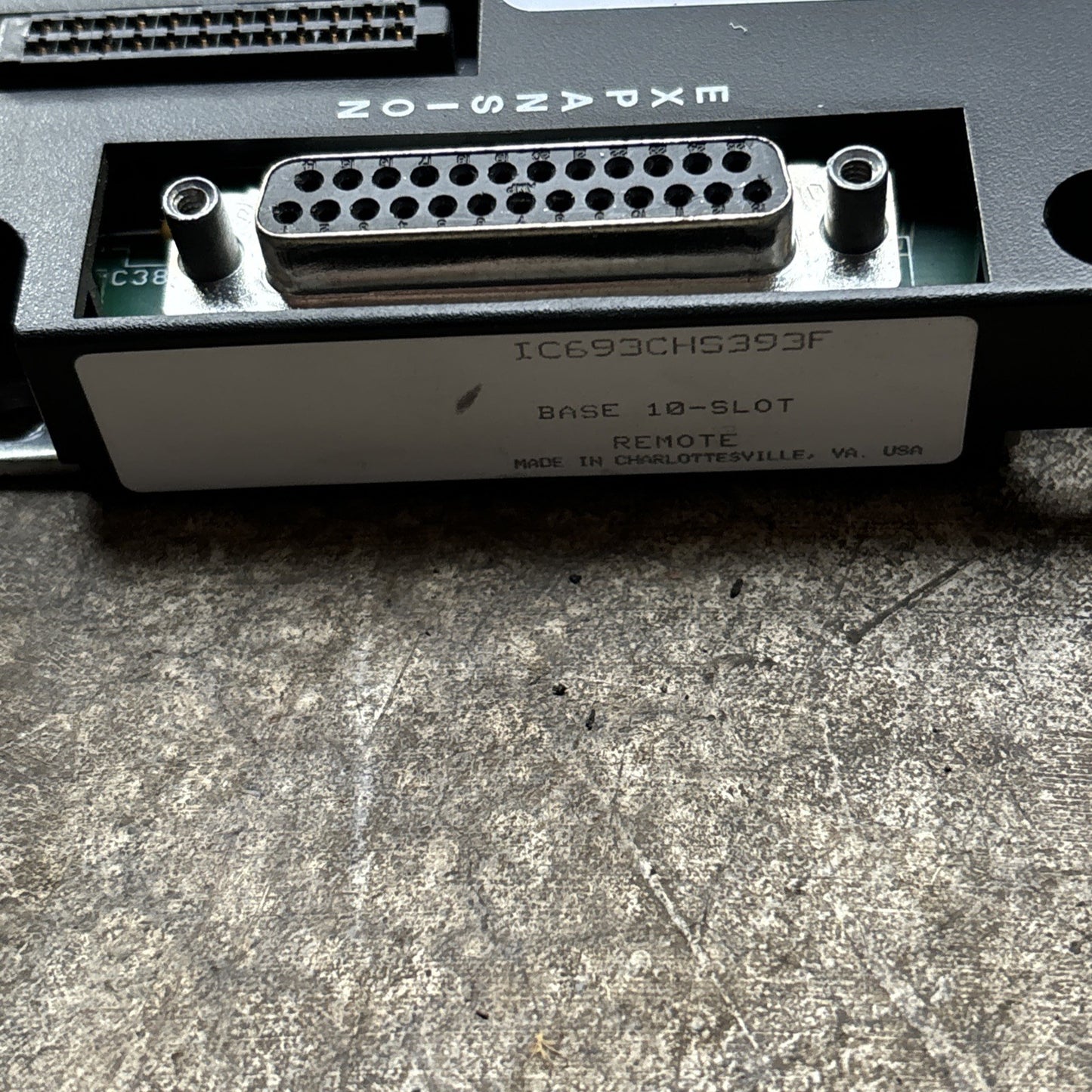 GE Fanuc IC693CHS393F PLC Rack3