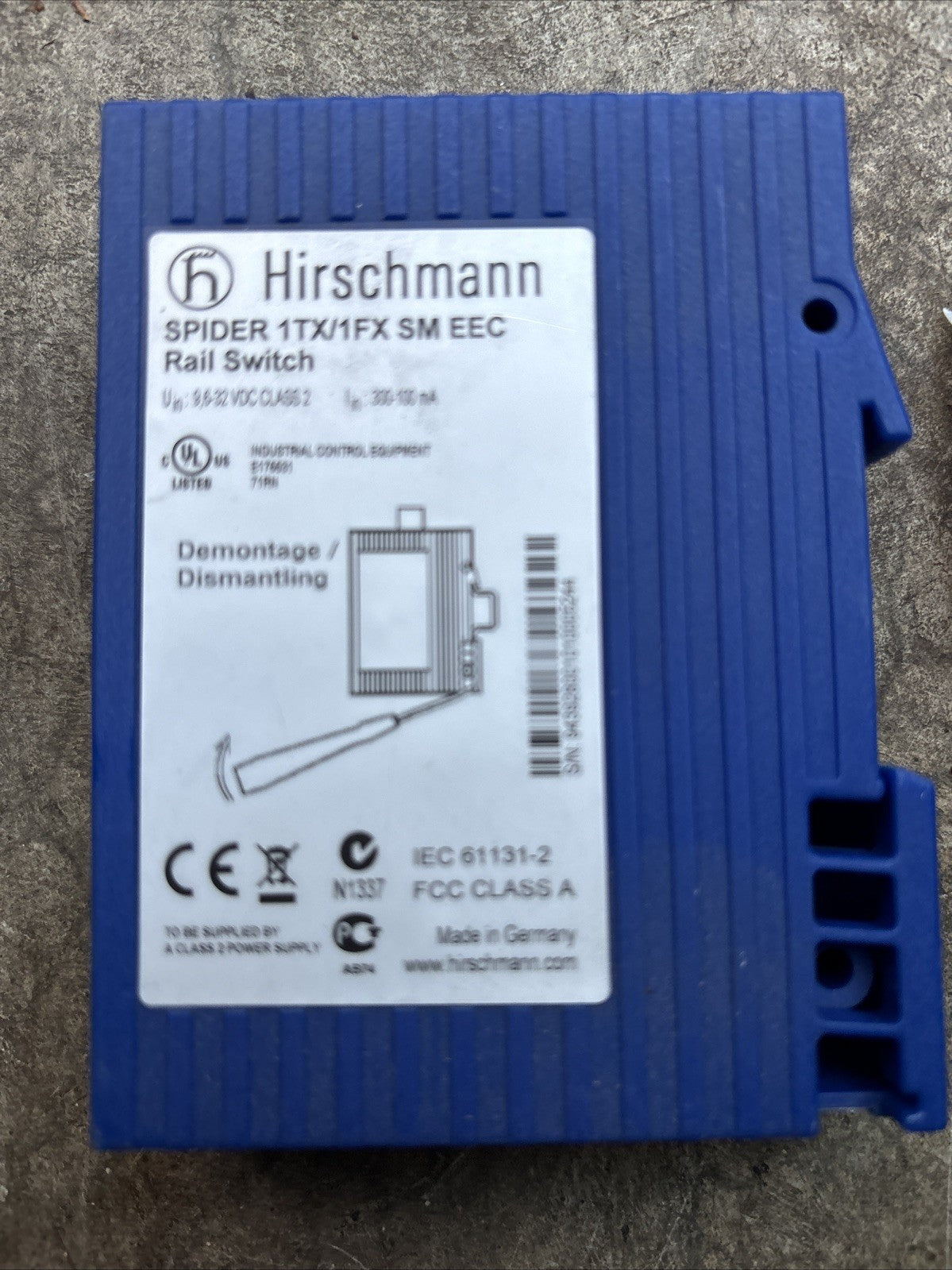 NEW HIRSCHMANN module SPIDER 1TX/1FX-SM EEC Fast delivery5