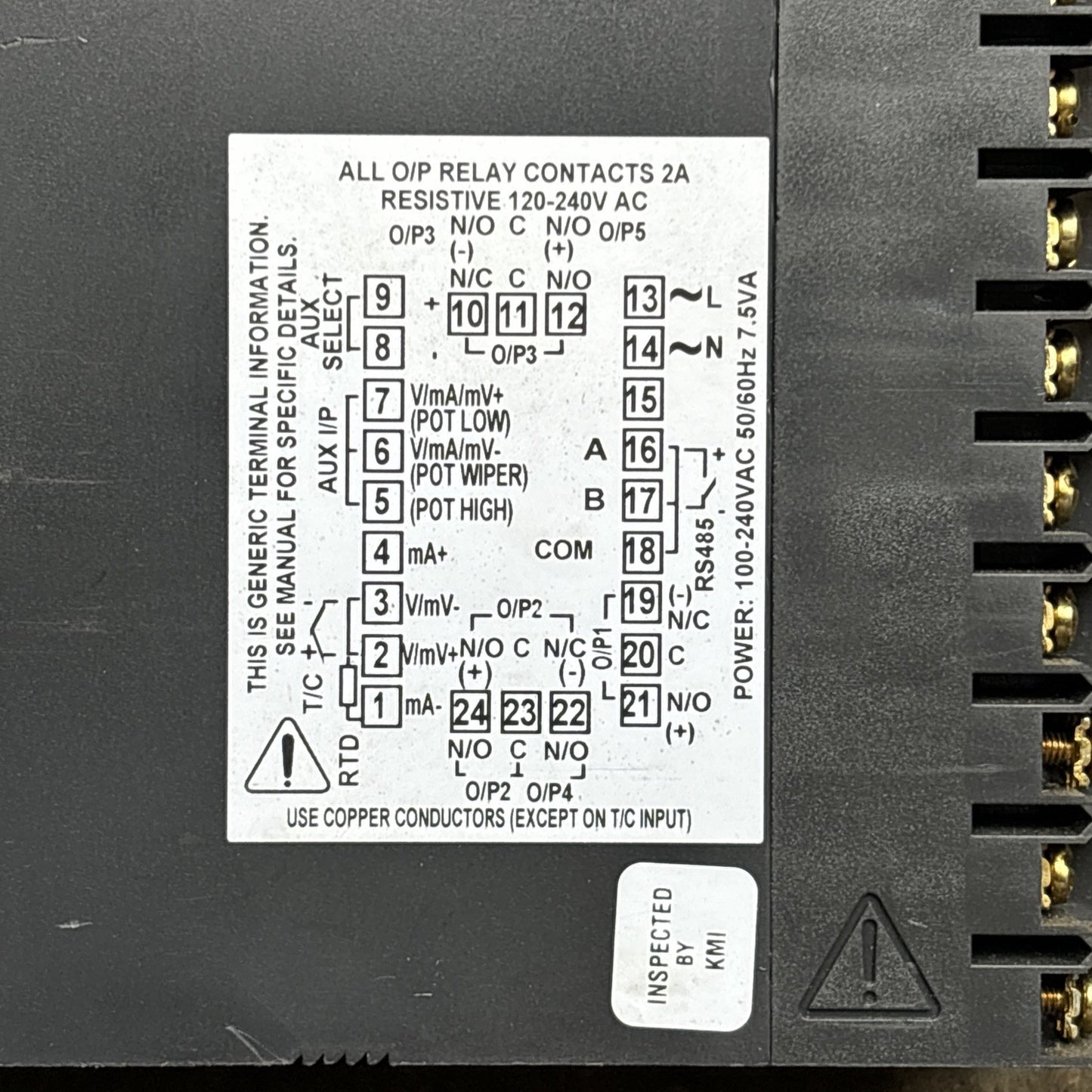 HONEYWELL UDC1700 MICRO-PRO DC170 121001000 DIGITAL CONTROLLER4