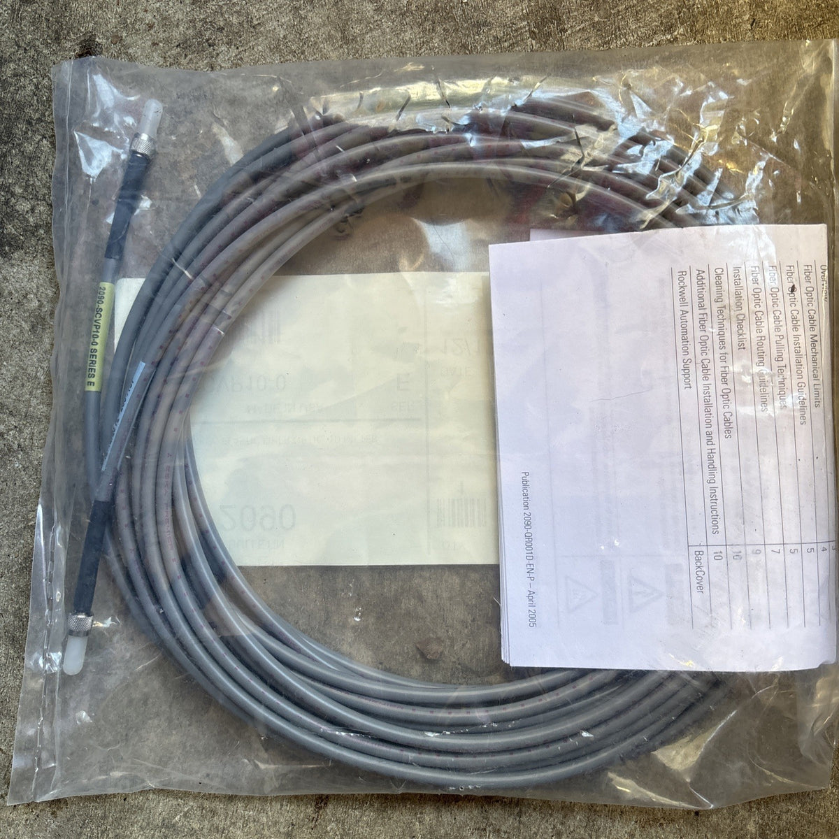 NEW Allen Bradley 2090 SCVP10 0 Kinetix 10 10 m Fiber Optic Cable 10 Meter3