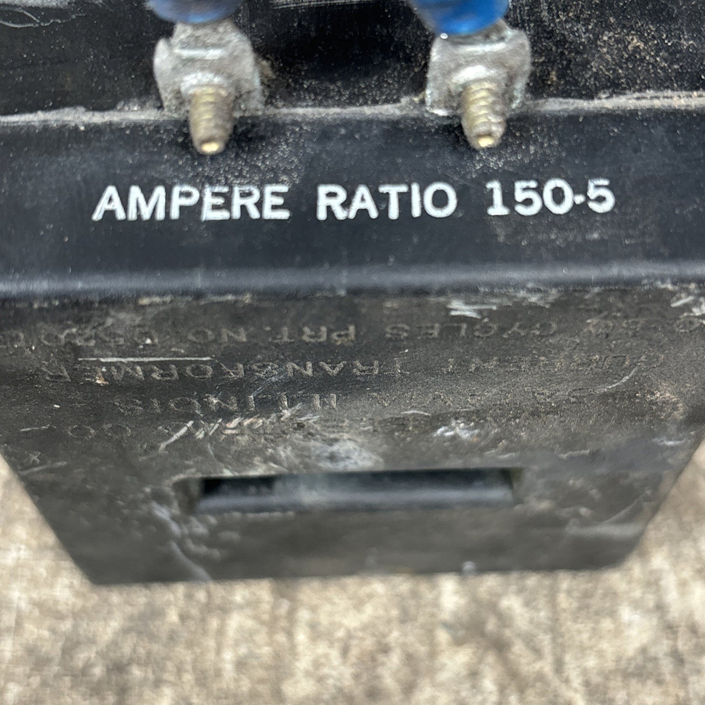 Furnas Electric D52073 Current Transformer 300:5 Ampere Ratio 50 60 Cycles3