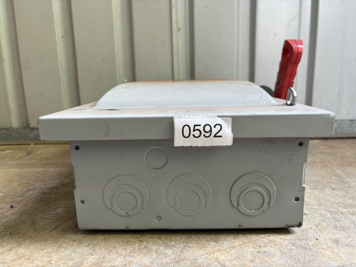 Siemens HF222NR Fusible Heavy Duty Safety Switch 60 Amp 240 Vac9