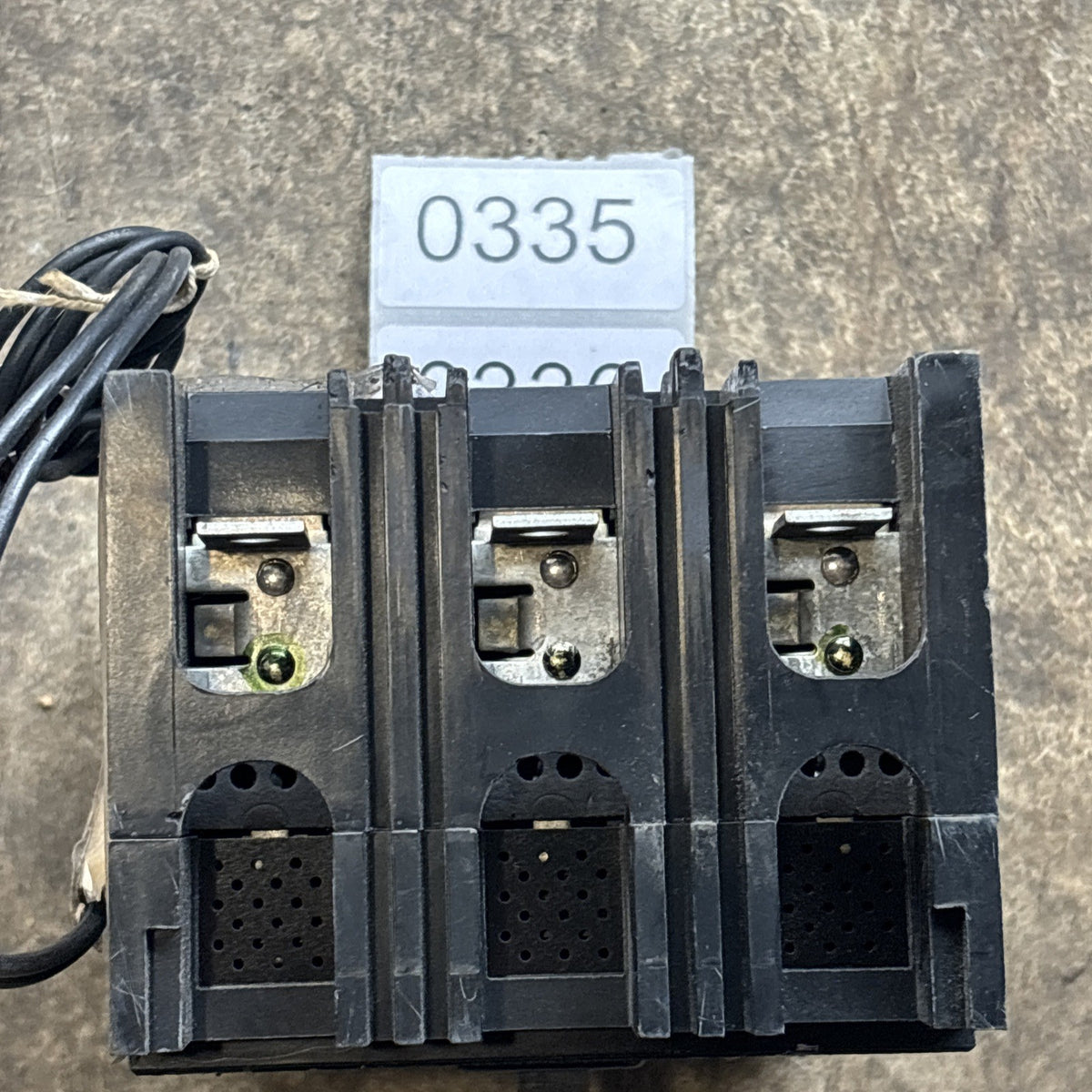 Westinghouse MCP23480CR 50 A Motor Circuit Protector Breaker 3 Pole 600 VAC Used5