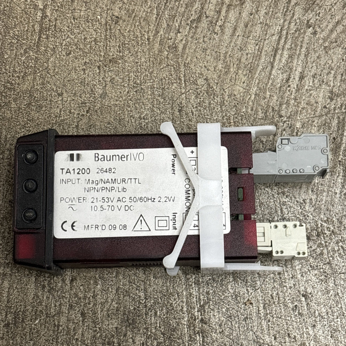 BAUMER TA1200.005AX01 , TA1200 4 Digit 10.5 70Vdc Counter4