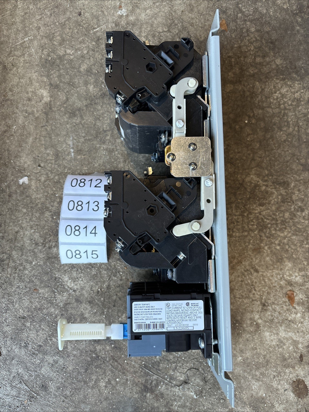 Siemens Motor Starter Size 1 Reversing 22DU+32A*E6 120 Volt Coil Siemens ESP2005