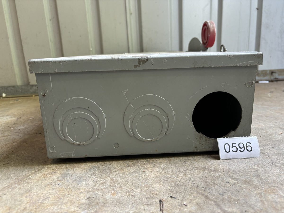 Eaton DH363FRK2 Heavy Duty Safety Switch 100 Amp 600 Vac 3 Pole8
