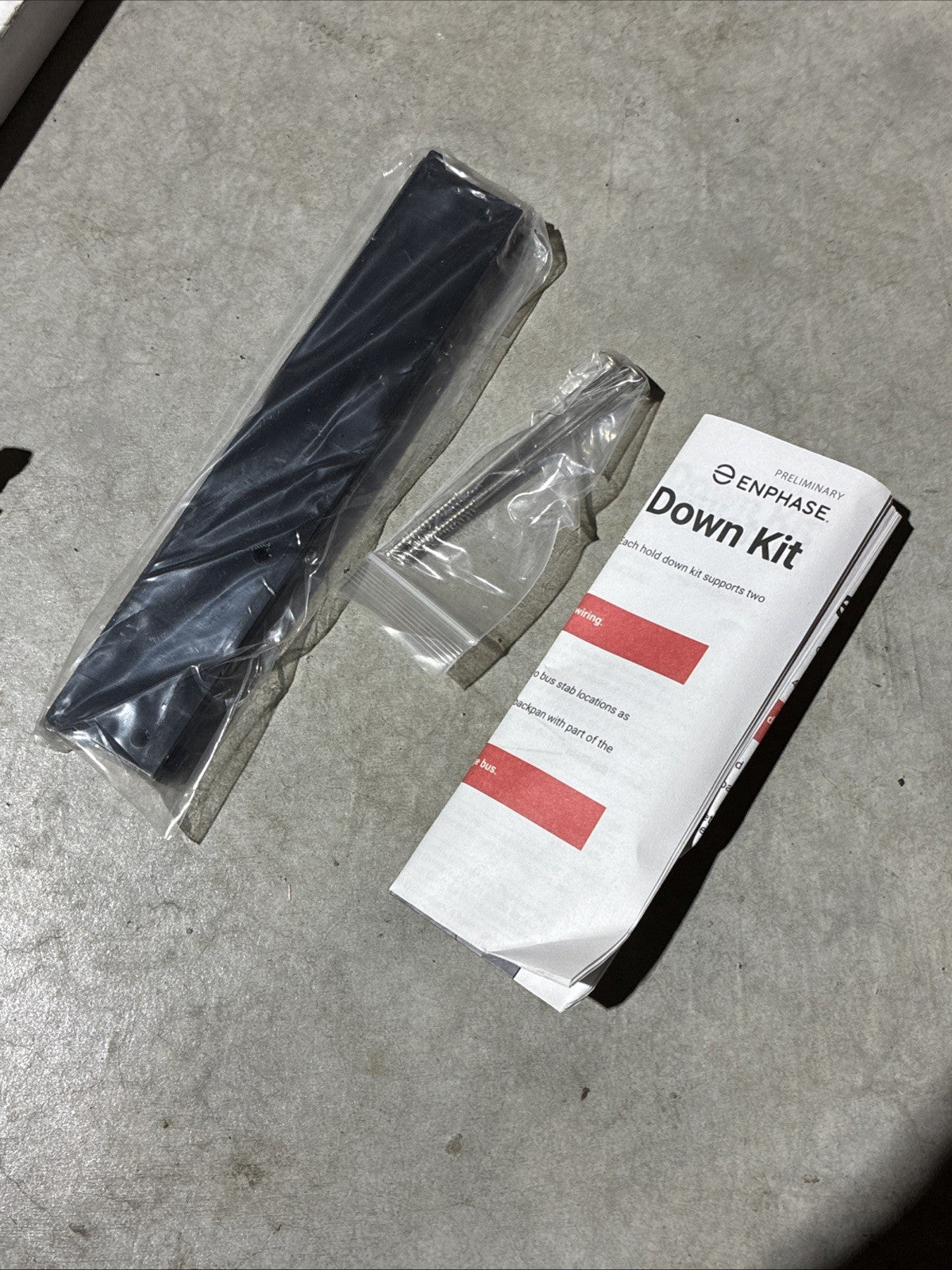 LOT OF 16 Enphase X IQ NA HD 125A Combiner Hold Down Kit NEW2