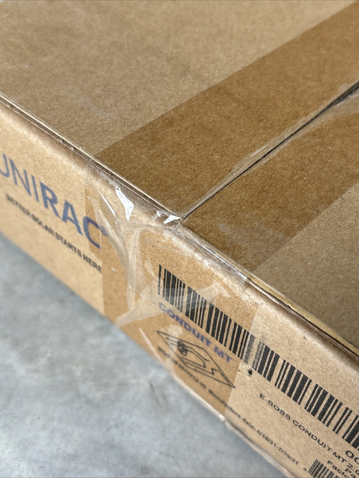 UNIRAC 00822CM E Boss Conduit MT 2.0 Comp Kit, Pack of 103