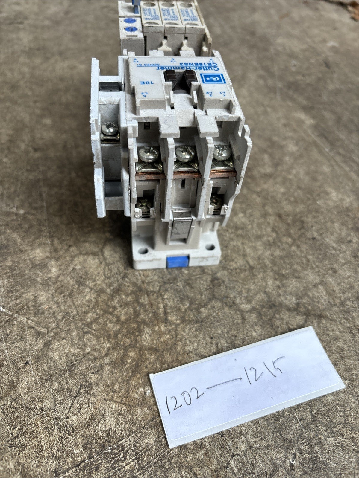 Cutler Hammer CE15DNS3 Contactor, With C306DN3, And C320KGS14