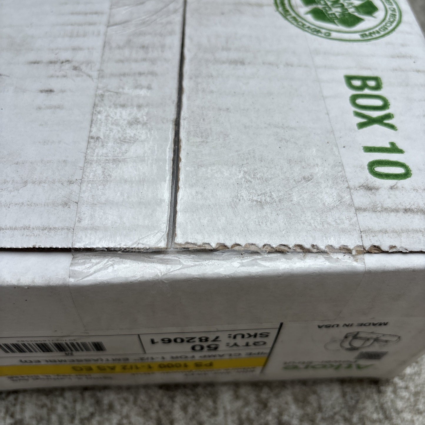 50 Pack Power-Strut PS 1000 A1-1/2 AS EG Electro galvanized Pre-Assembled EMT4