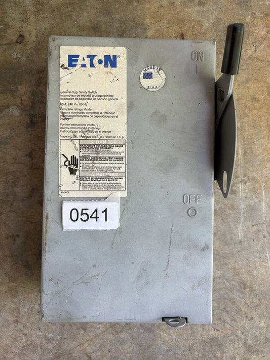 Eaton DG221NGB General Duty Safety Switch 30 Amp 240 Vac0