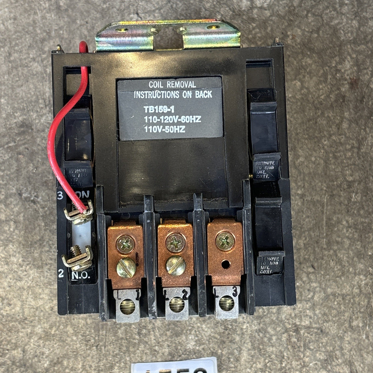 JOSLYN CLARK,T77U032,SIZE 2 CONTACTOR 50A 600V4