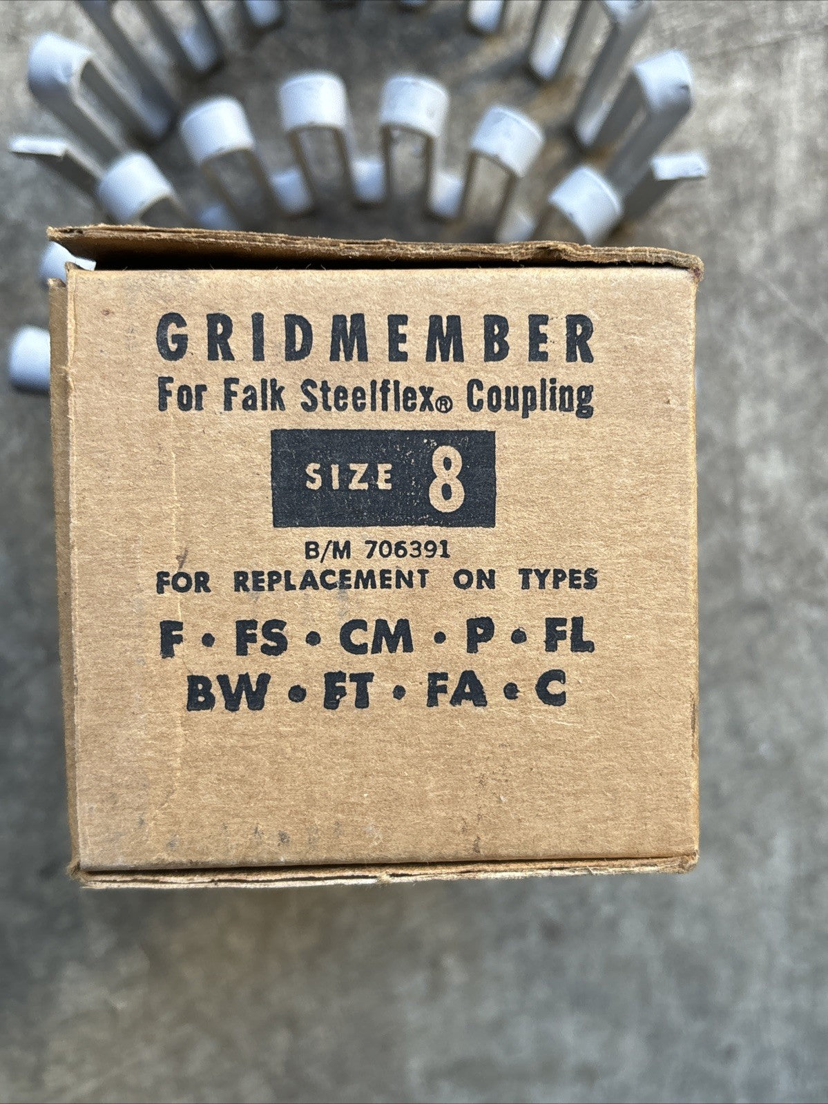 Faulk Steelflex Coupling Gridmember Size 8 B/M 7063911