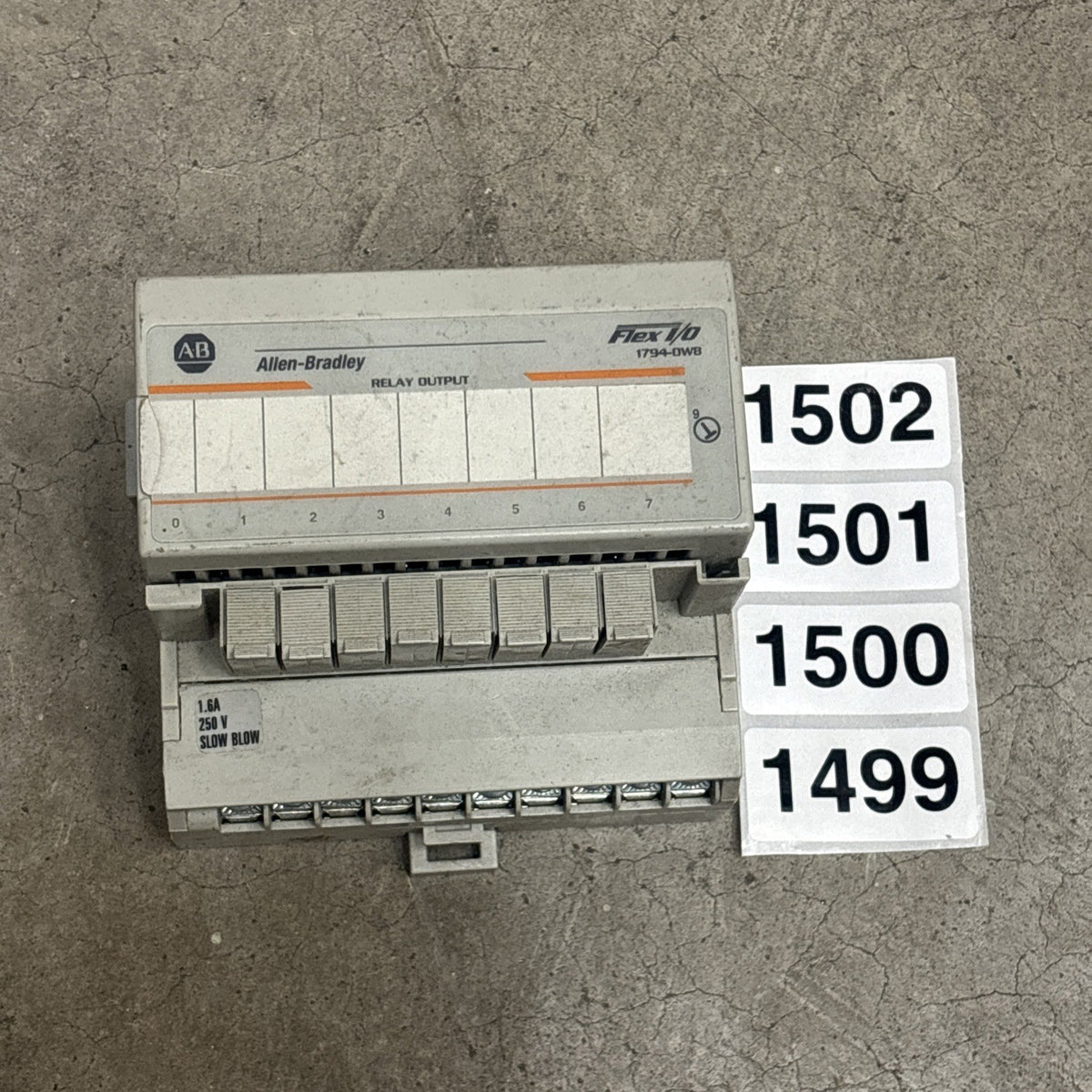 Allen Bradley 1794 DW8 Flex I/o Module0