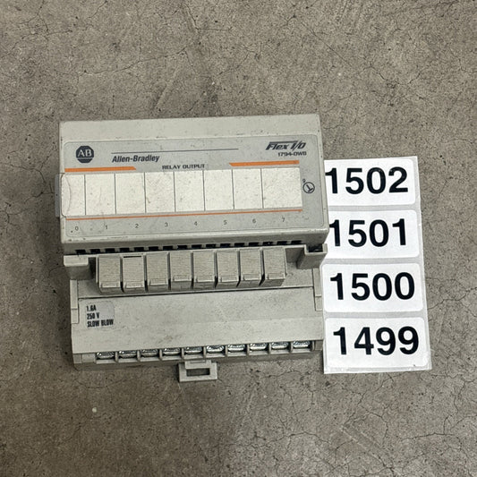 Allen Bradley 1794 DW8 Flex I/o Module0