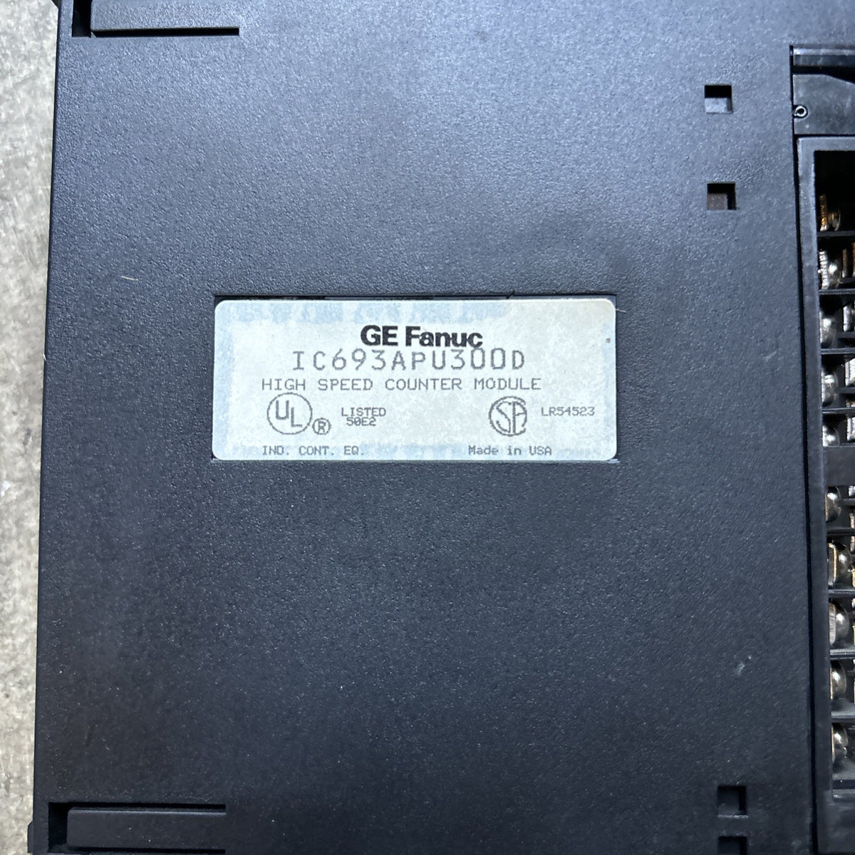 GE Fanuc IC693APU300D High Speed Counter Module1