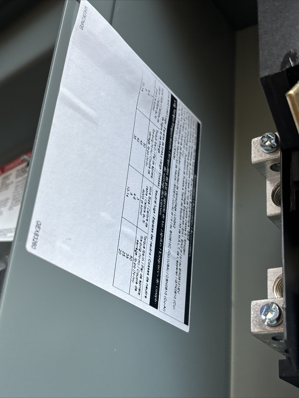New No Box Square D VHU362NRB Heavy Duty, Unfused Safety Switch Viewing Window6