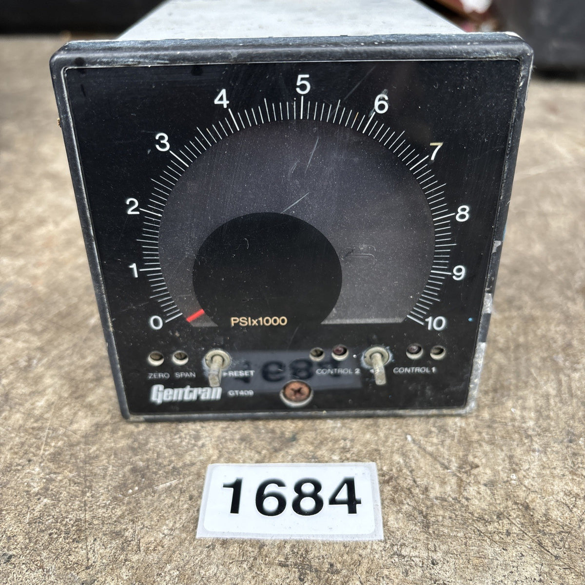 Gentran GT409D 6BA8 10M Digital Pressure Monitor/indicator Gauge1