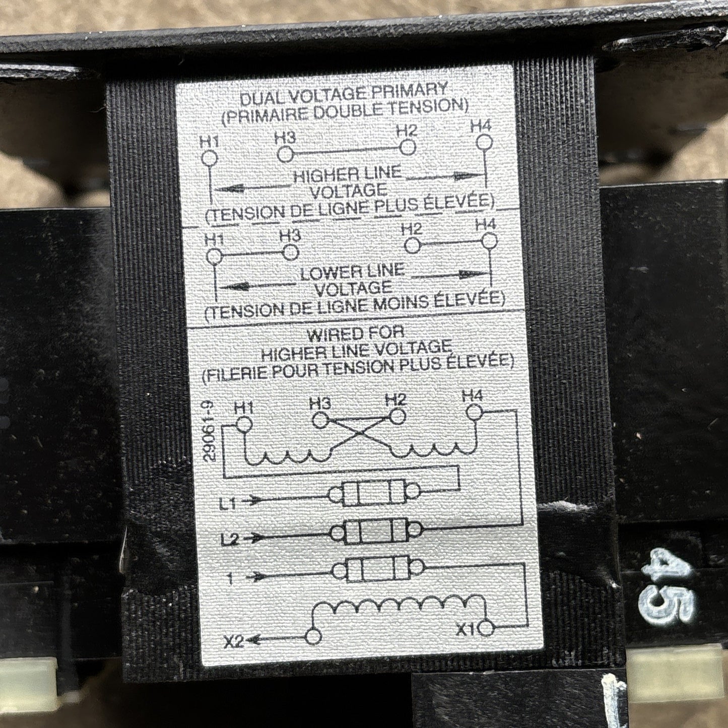 AB Allen-Bradley 1497-B-BASX-0-N Ser. A 0.080Kva INDUSTRIAL CONTROL TRANSFORMER3