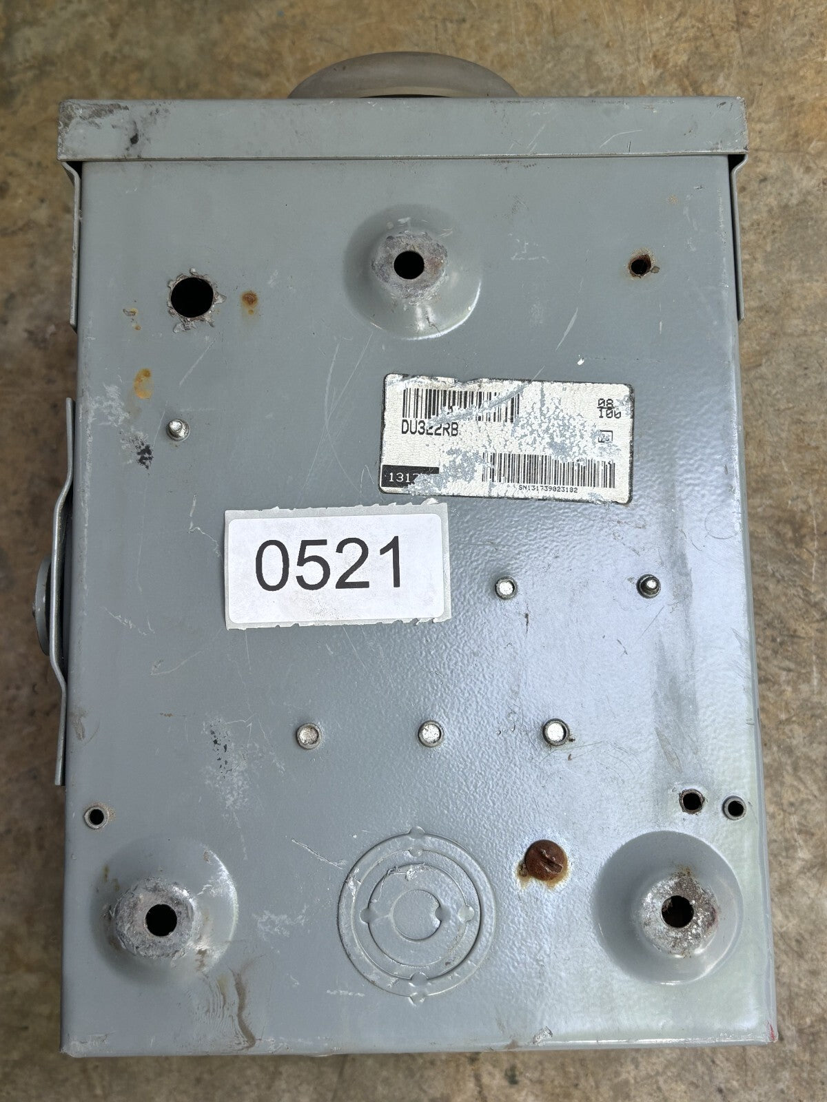 Square D DU322RB General Duty Safety Switch 60 Amp 240 Vac9