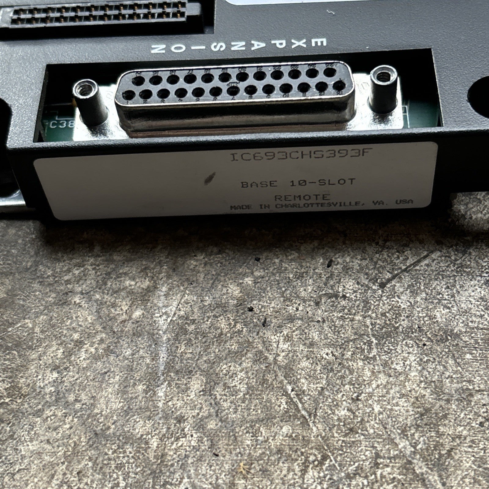 GE Fanuc IC693CHS393F PLC Rack3