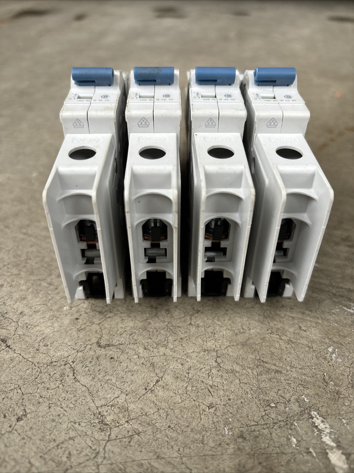Allen Bradley 1489 M1C020 SER. D 2A Amp 277V Volt Din Rail  Breaker Lot Of 42