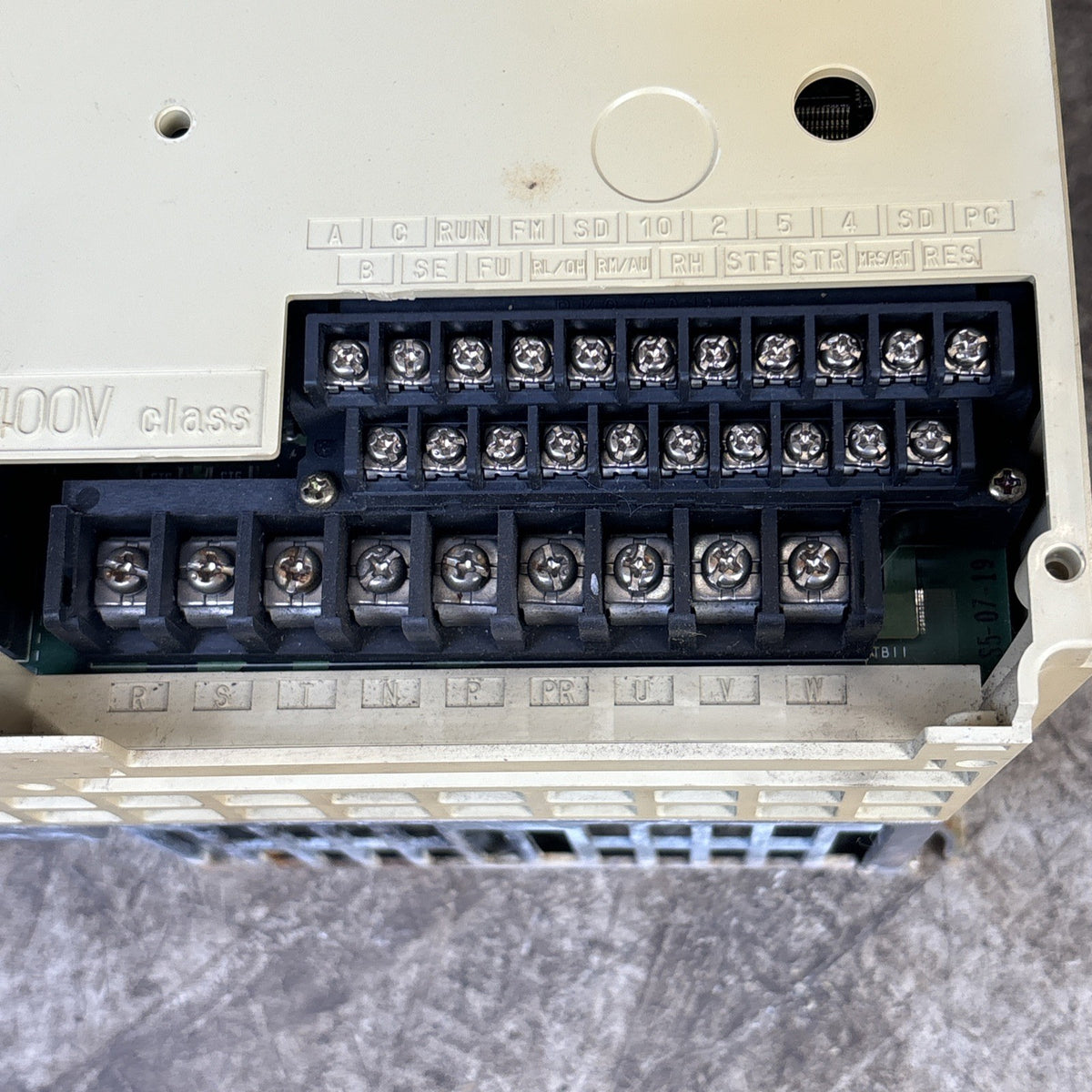 Mitsubishi FR A044 3.7K UL 5.0Hp Frequency Drive with FR PU03E Parameter Unit4