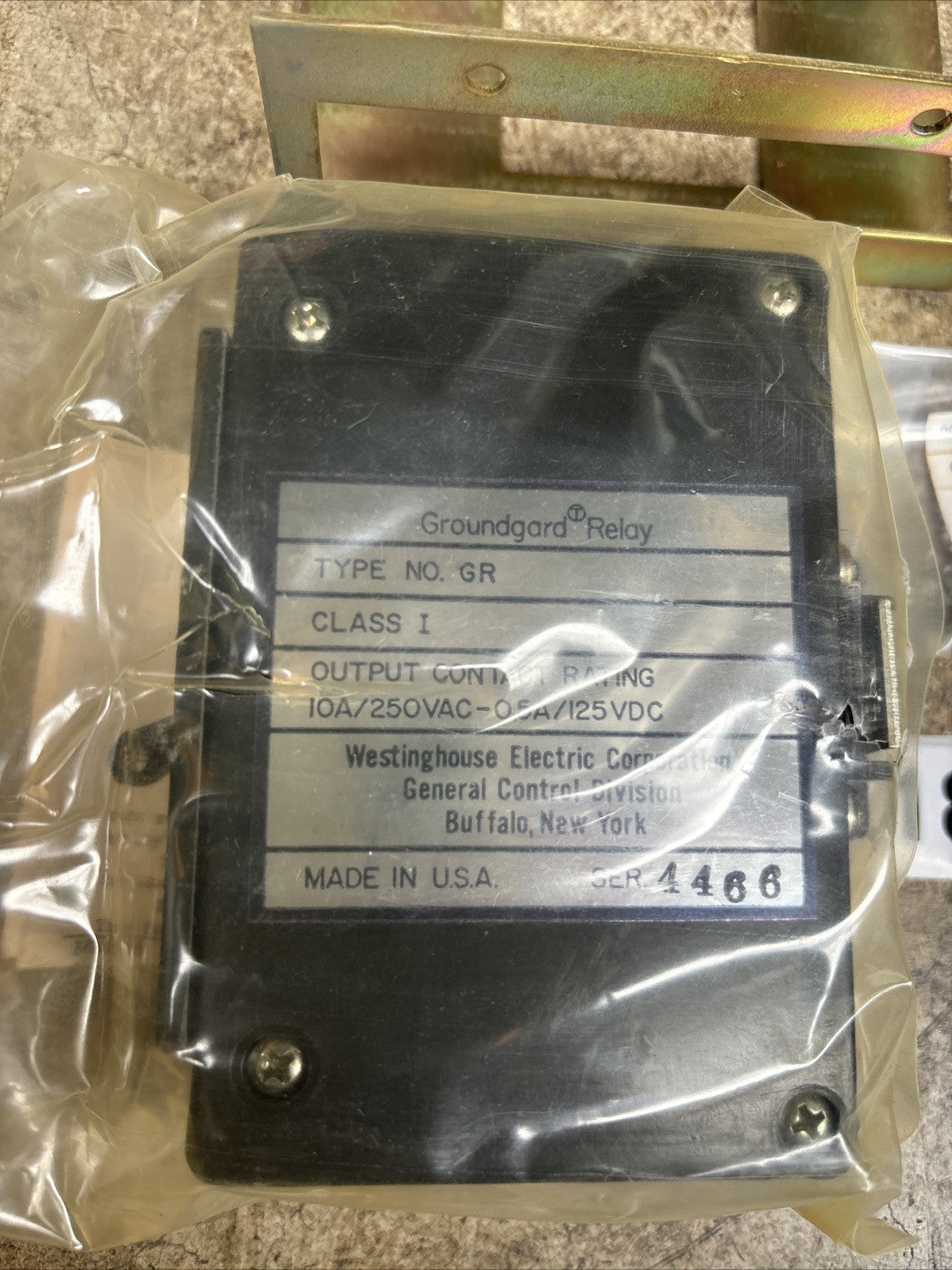 EATON CH WESTINGHOUSE 3512C12H02 GR GROUNDGUARD 33 100% ADJ TRIP RELAY P34951