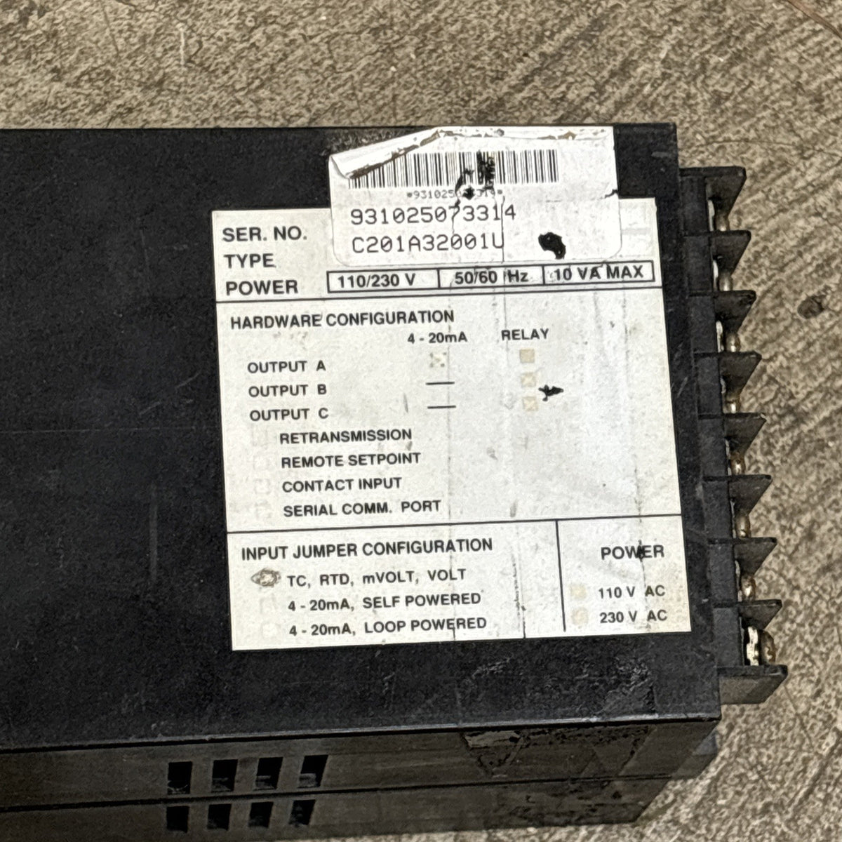ABB Kent Taylor Commander 200  C201A32001U Module GOOD2