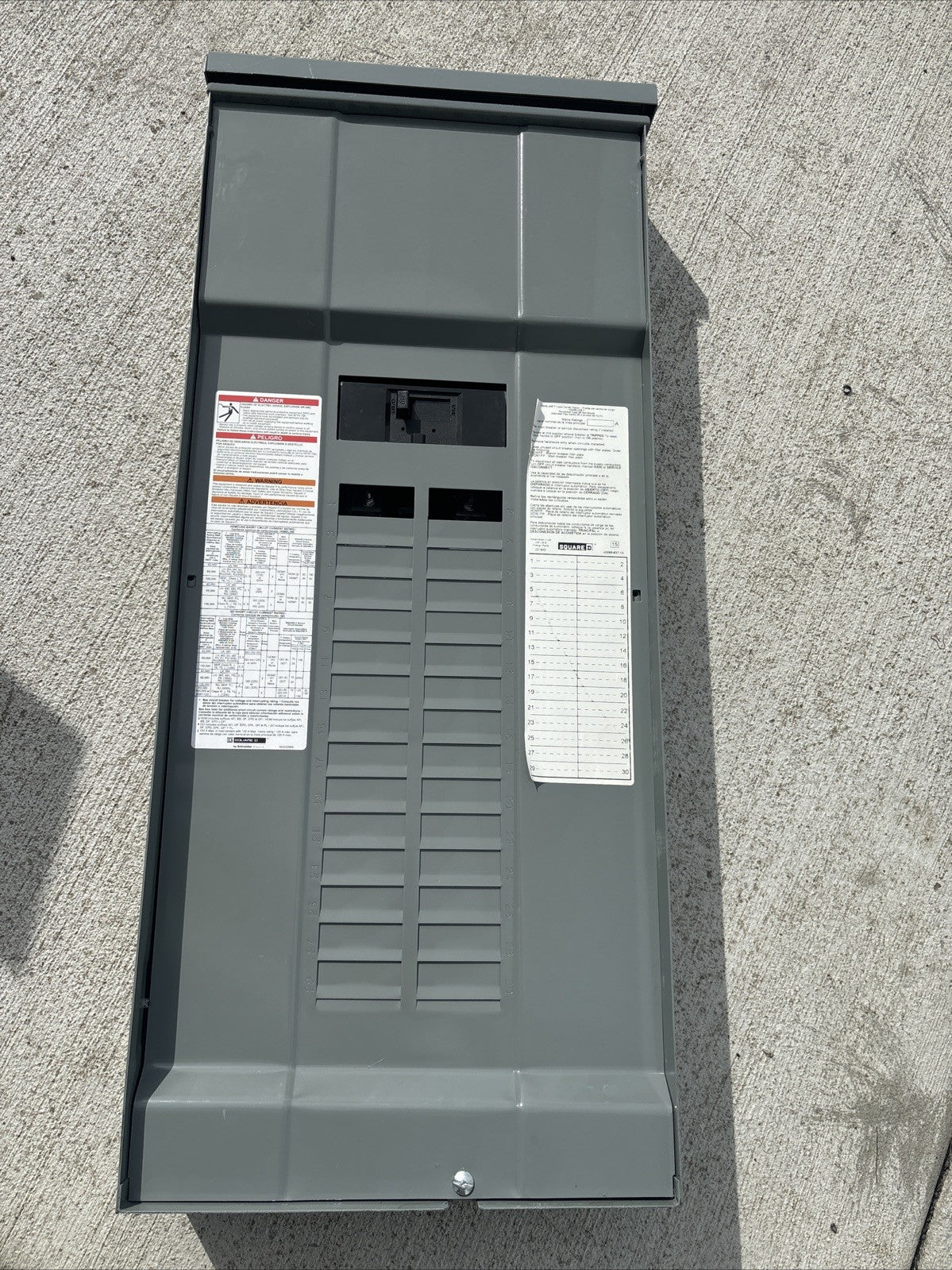 Square D HOM3060M150PRB 150A 30-Space 60-Circuit Load Center with Main Breaker0