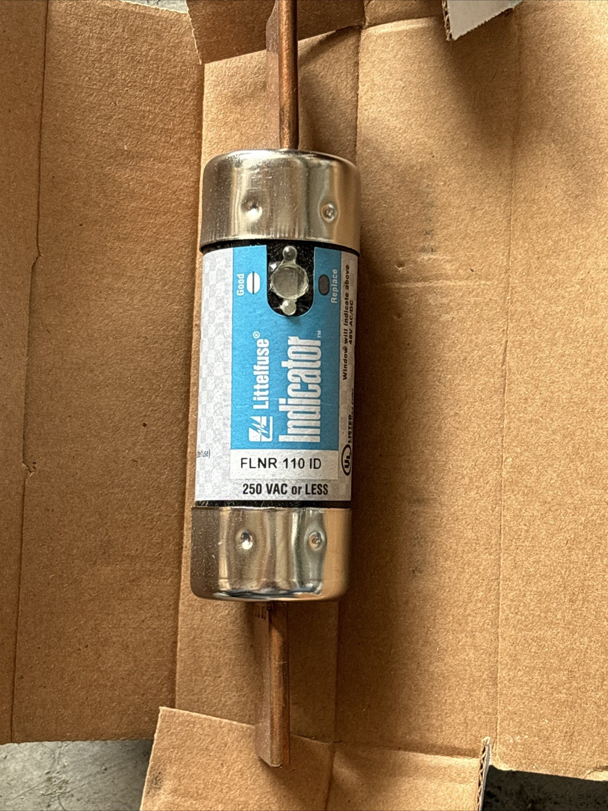 Littelfuse FLNR 110 ID Indicator 110 Amp 250V Class RK5 Time Delay Fuse1