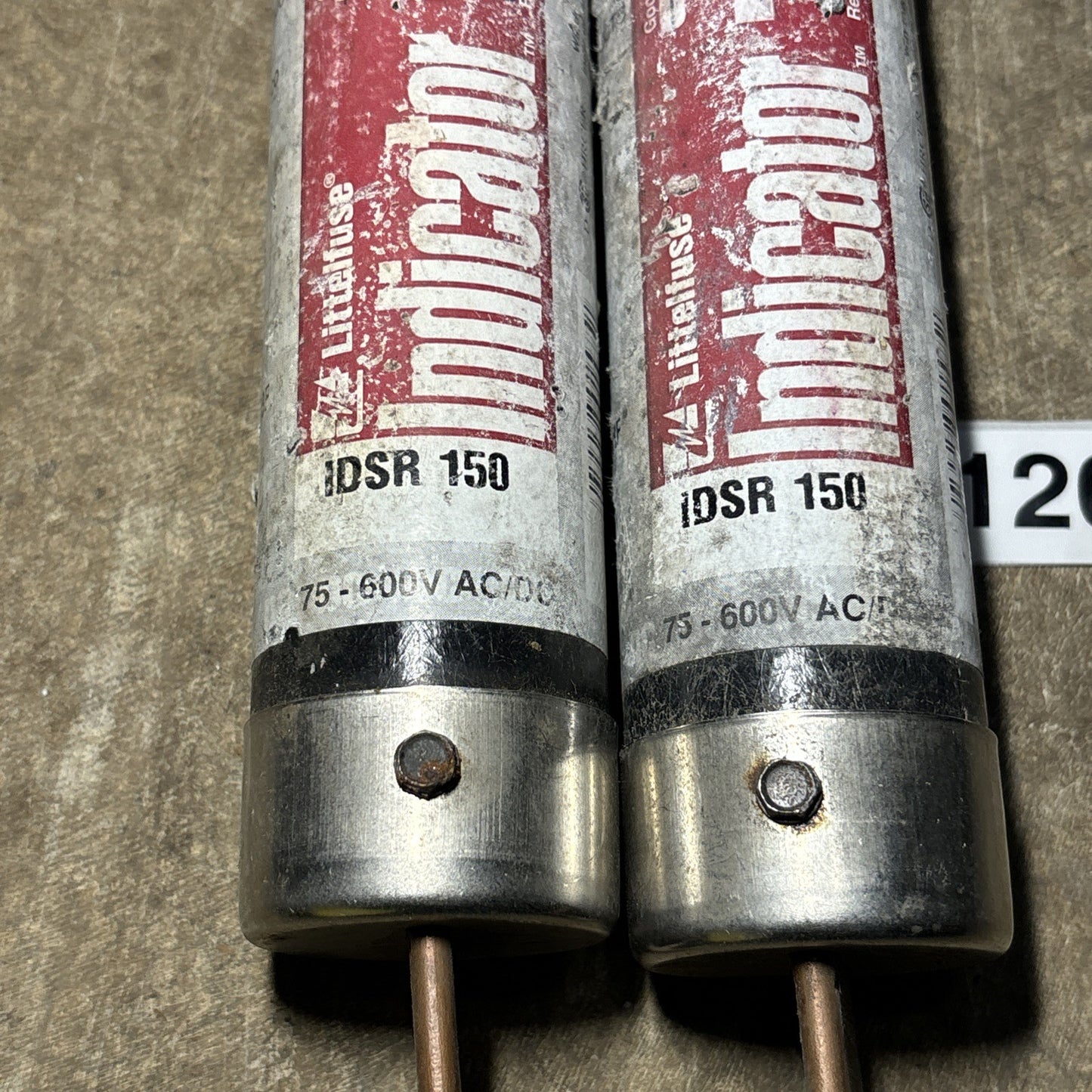 LITTELFUSE POWR PRO IDSR 150 INDICATOR FUSE. 150A, 75 600VAC/DC, RK5, TIME DELAY1
