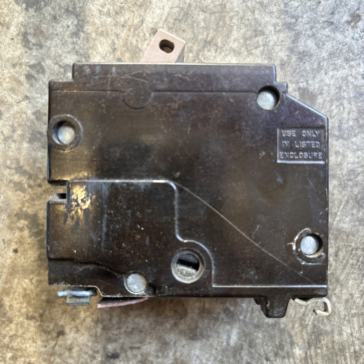 UND LAB Inc. 3 pole 50 AMP circuit breaker 240 VAC AL CU common trip Issue Lc2544