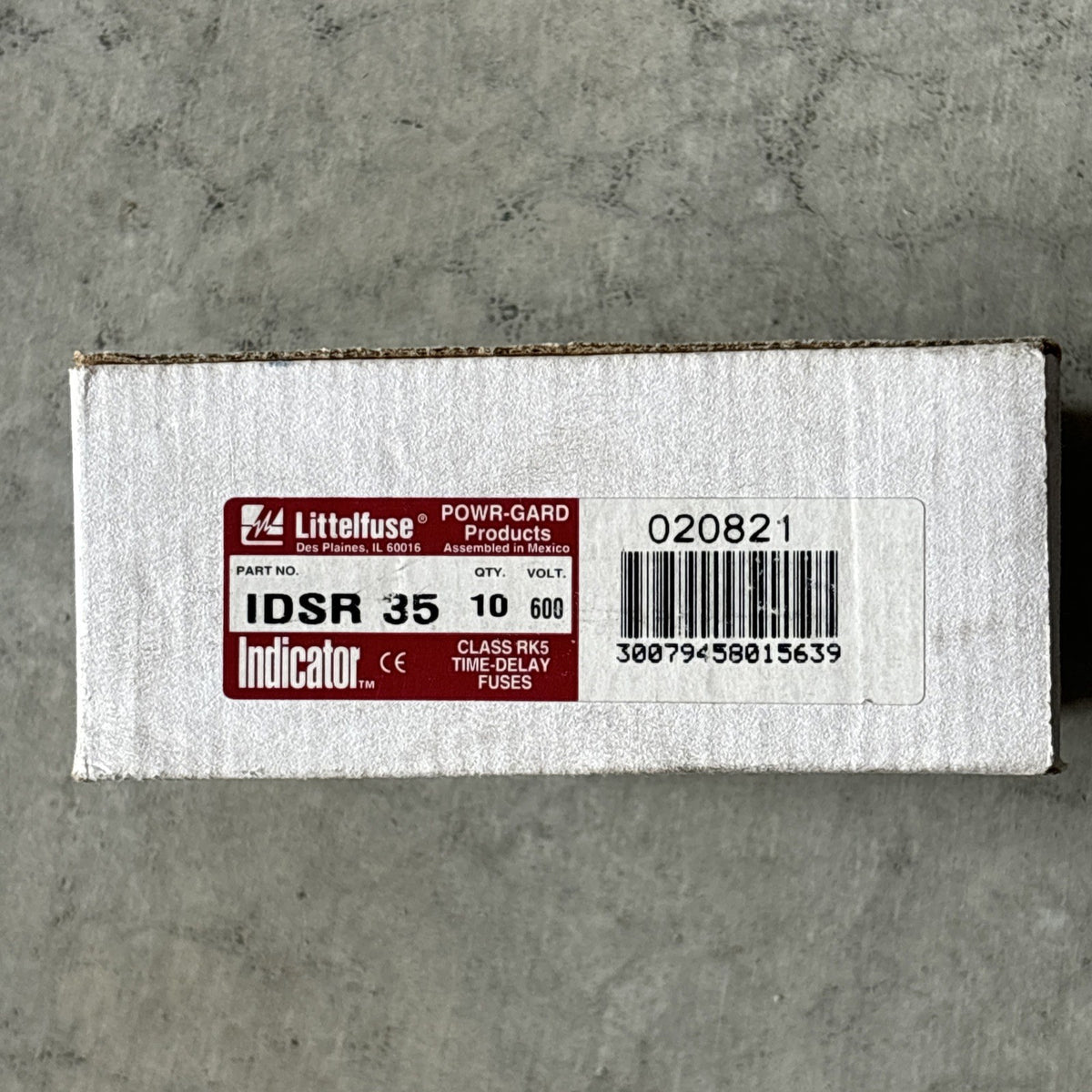 New Case of 10 Littelfuse IDSR 35 Class RK5  Fuses 35A 600V0
