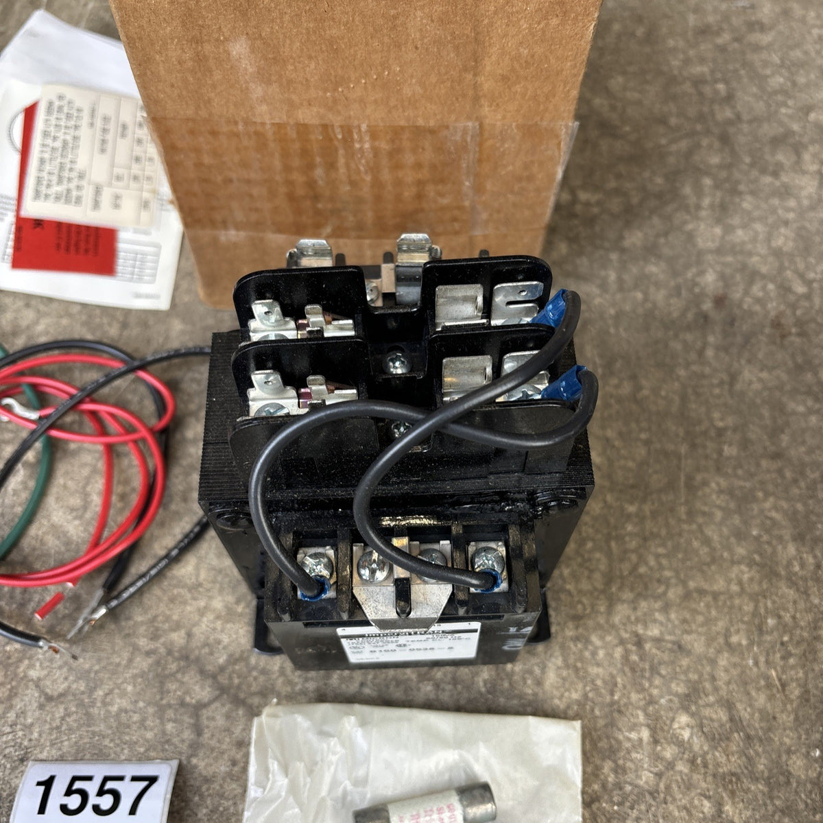 JOSLYN CLARK,KTR672,TRANSFORMER 45VA 240/480 VOLT .045 KVA NEW OLD STOCK4