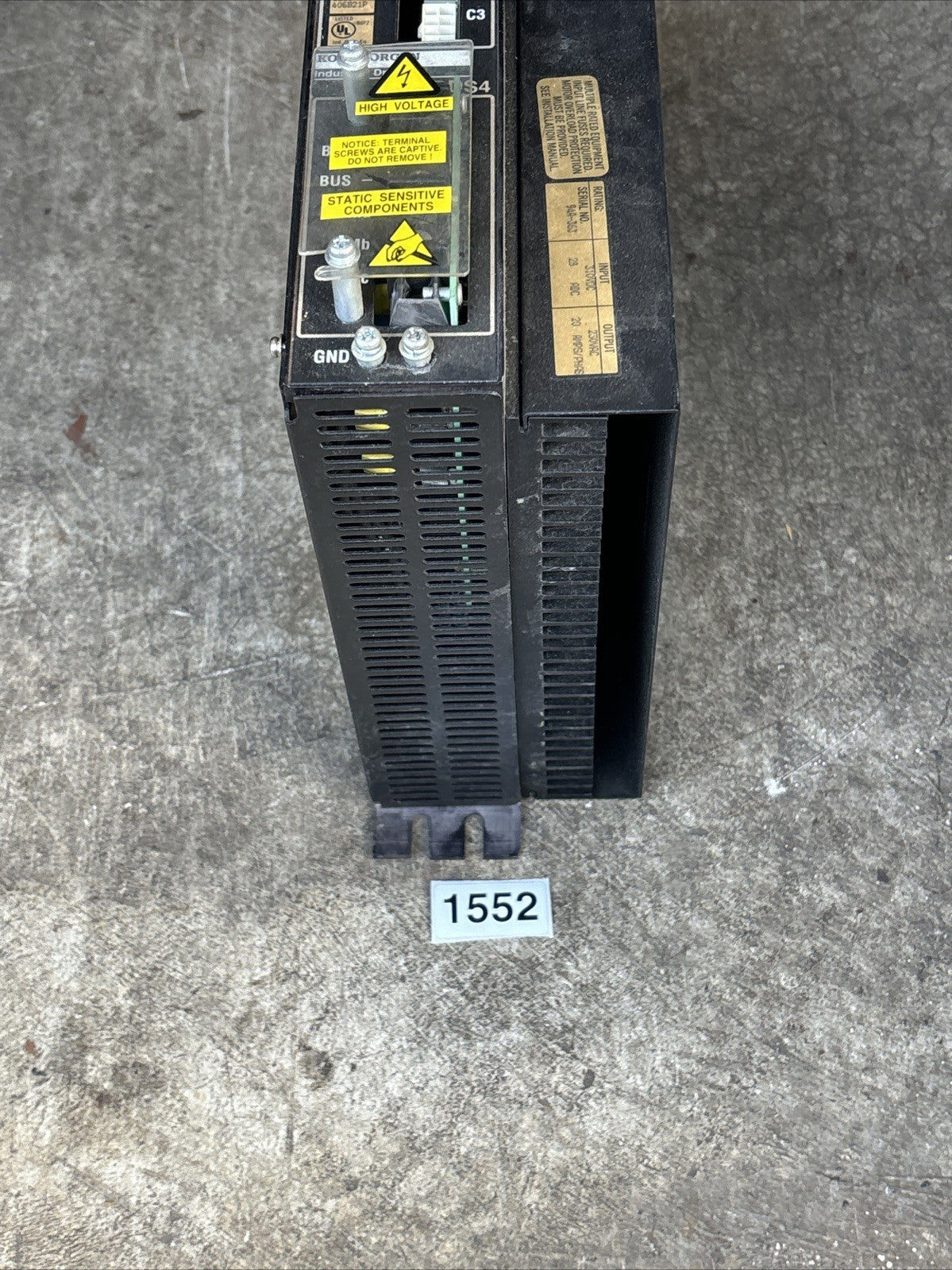 Kollmorgen BDS4A 203J 0001 202B21P Servo Drive Kollmorgen BDS4 Servo Drive4