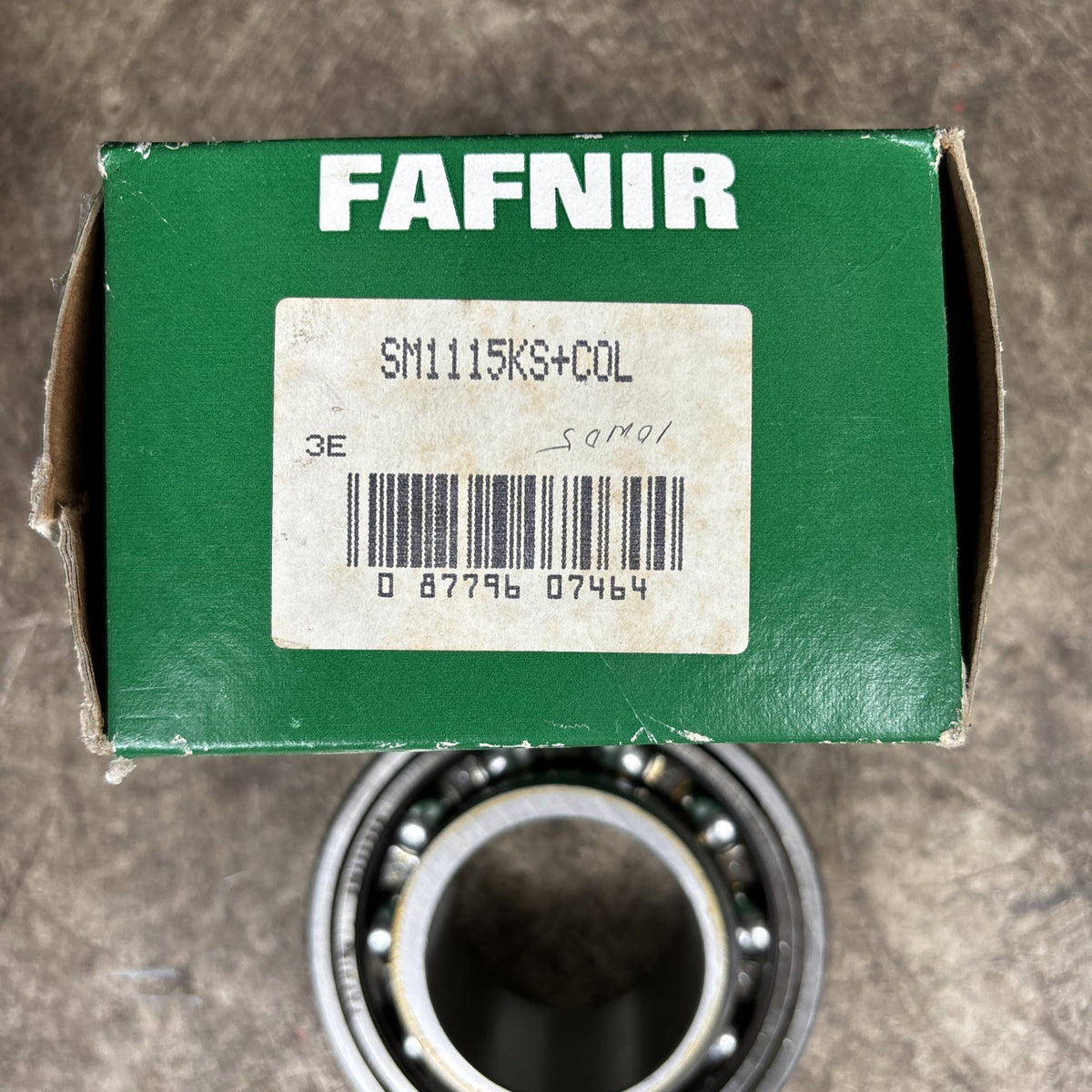Fafnir SM1115KS + COL 1 15/16" Insert Bearing w/Locking Collar1