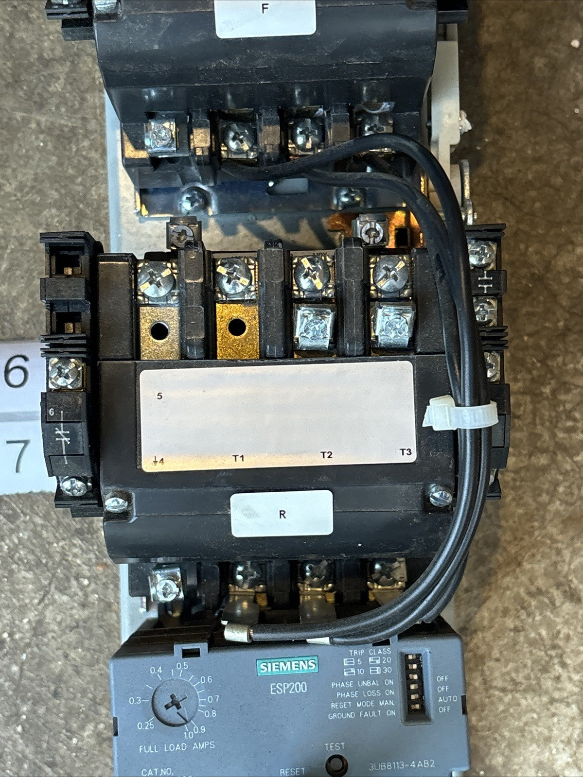 Siemens Motor Starter Size 1 Reversing 22DU+32A*E6 120 Volt Coil3
