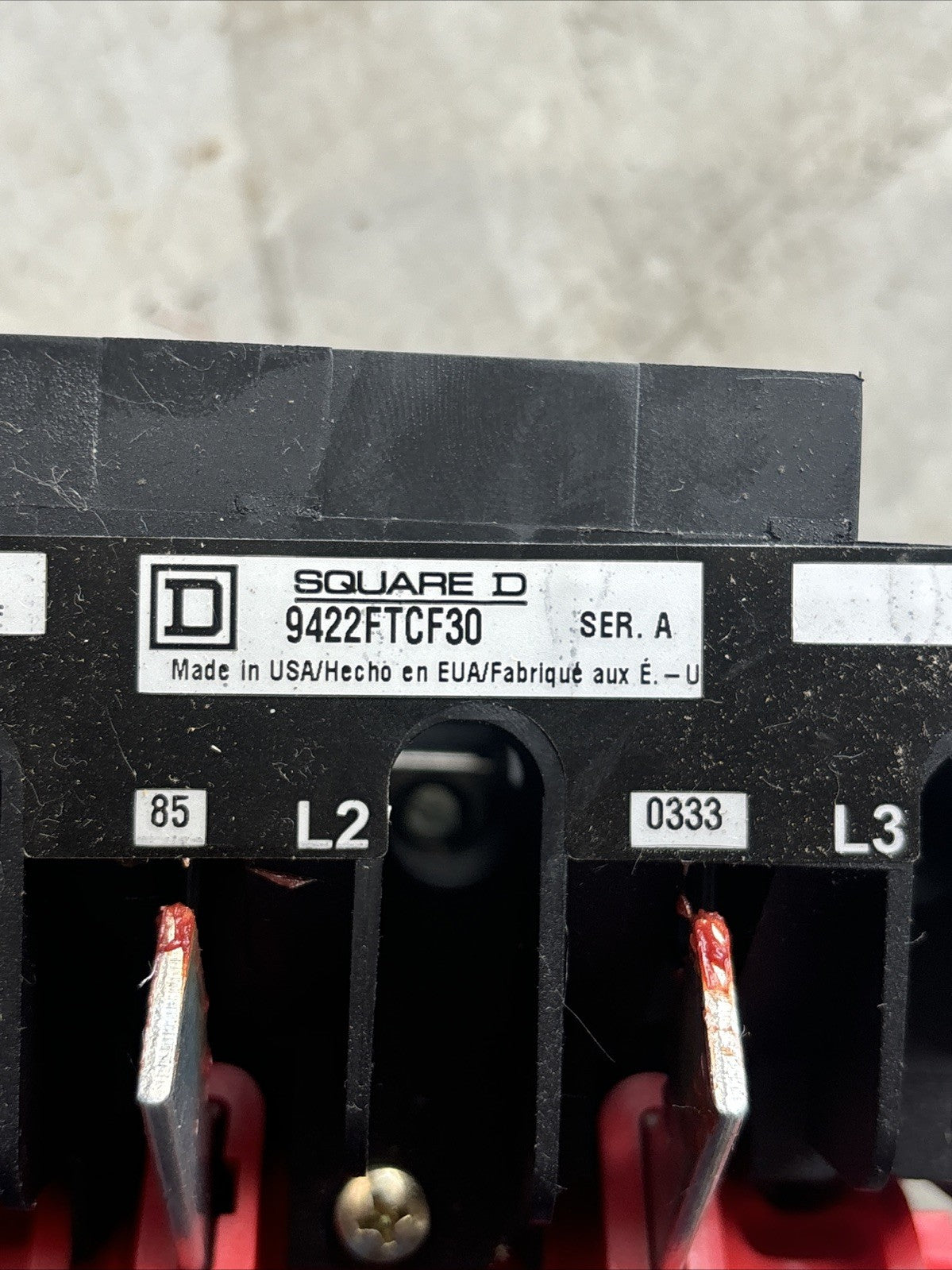 New Takeout Square D 9422FTCF30 Fusible Disconnect 30A 40566-041-511