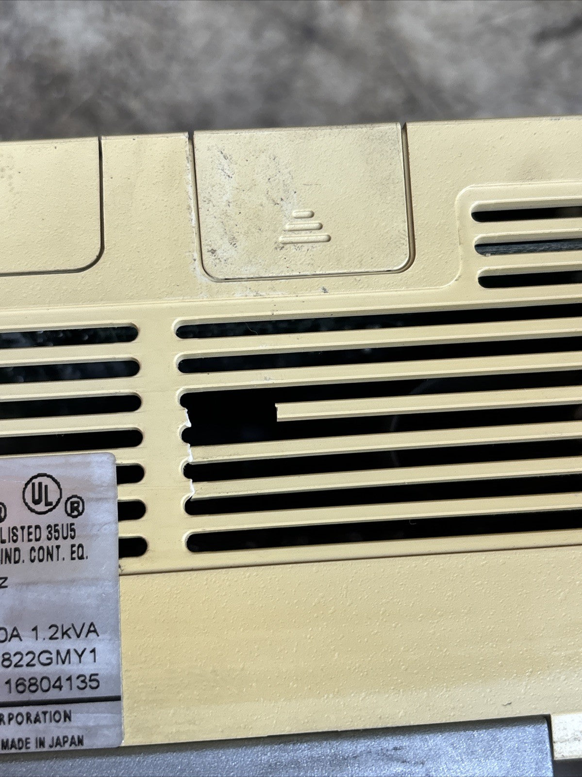 Toshiba VFS7 2004UP Transistor Invertor 3 Phase 3 Amp 200 230 Volts Works Read3