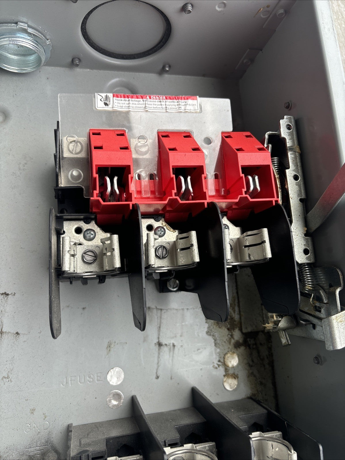 Siemens Fusible 3R Safety Switch/Disconnect HF362R 60A 600V 3P Used3
