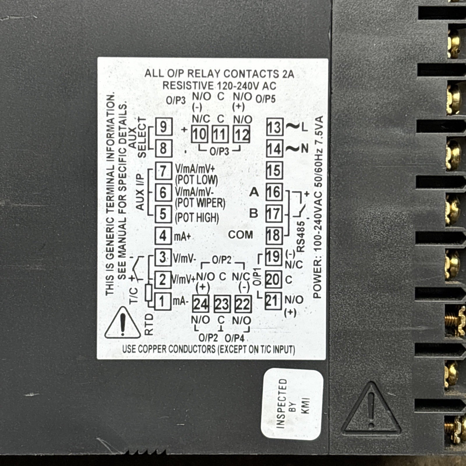 HONEYWELL UDC1700 MICRO-PRO DC170 121001000 DIGITAL CONTROLLER4
