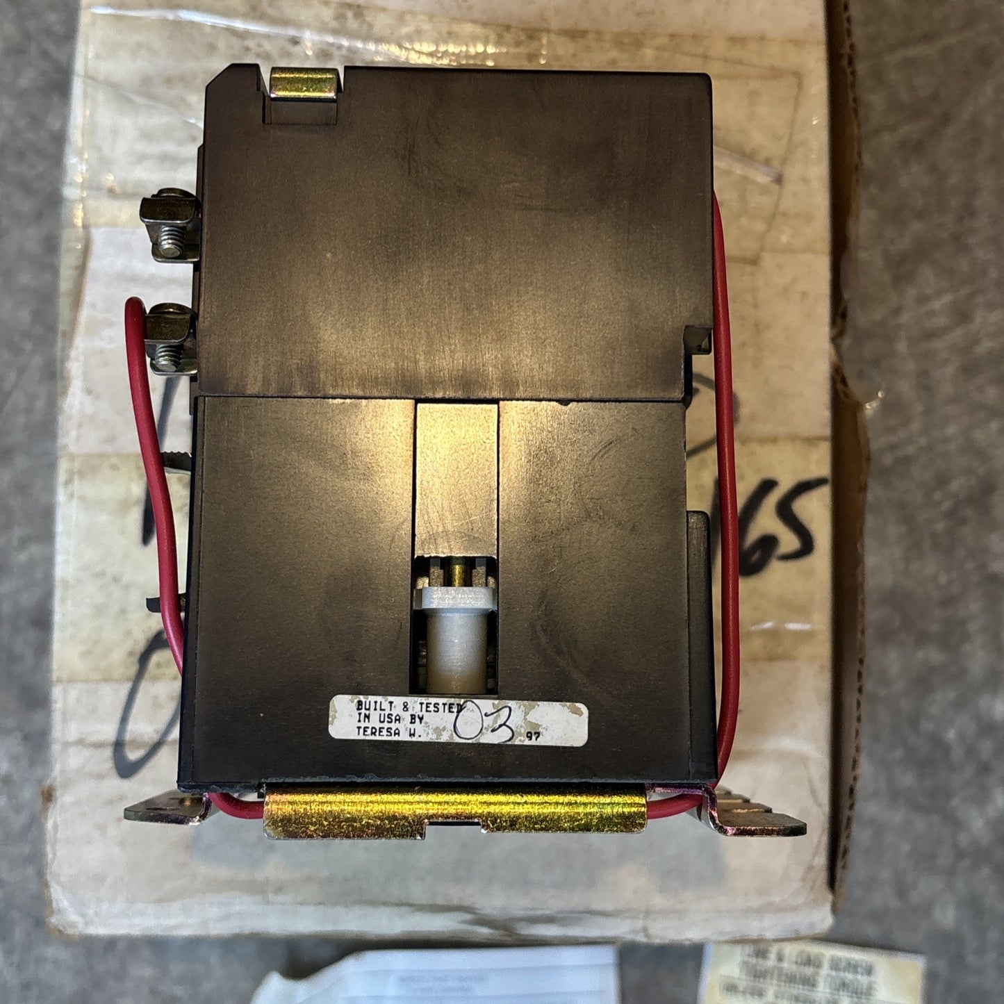 NEW JOSLYN CLARK T77U030 76 CONTACTOR SIZE 0 20A 3 POLE T77U030765
