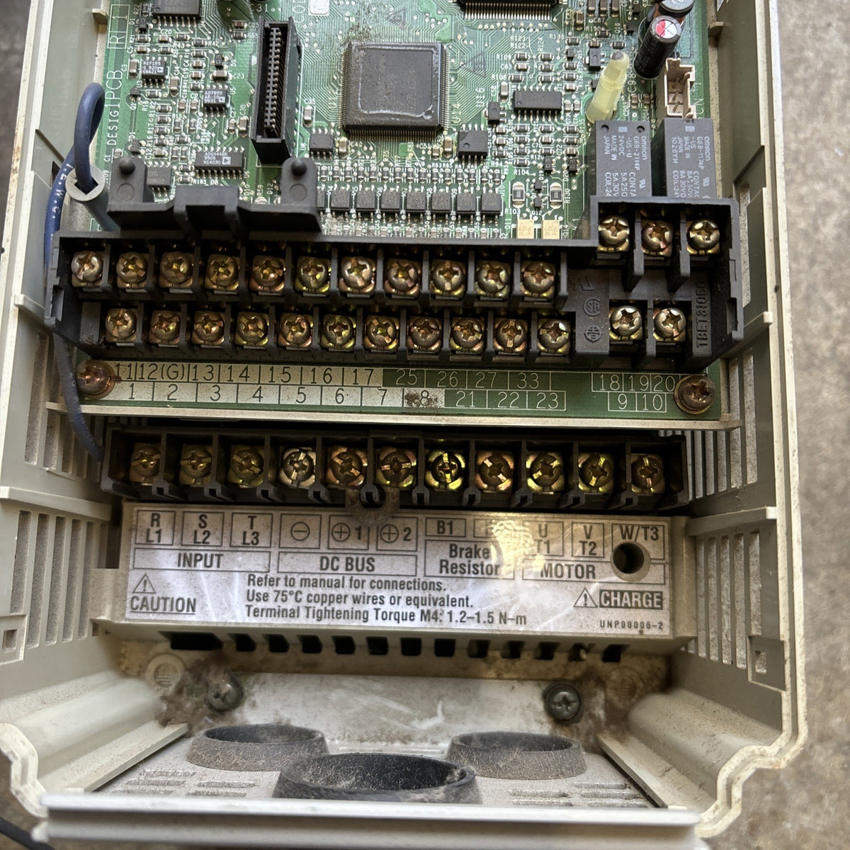 IDM Controls CIMR G5U40P7 G5 Series AC Vector Drive3