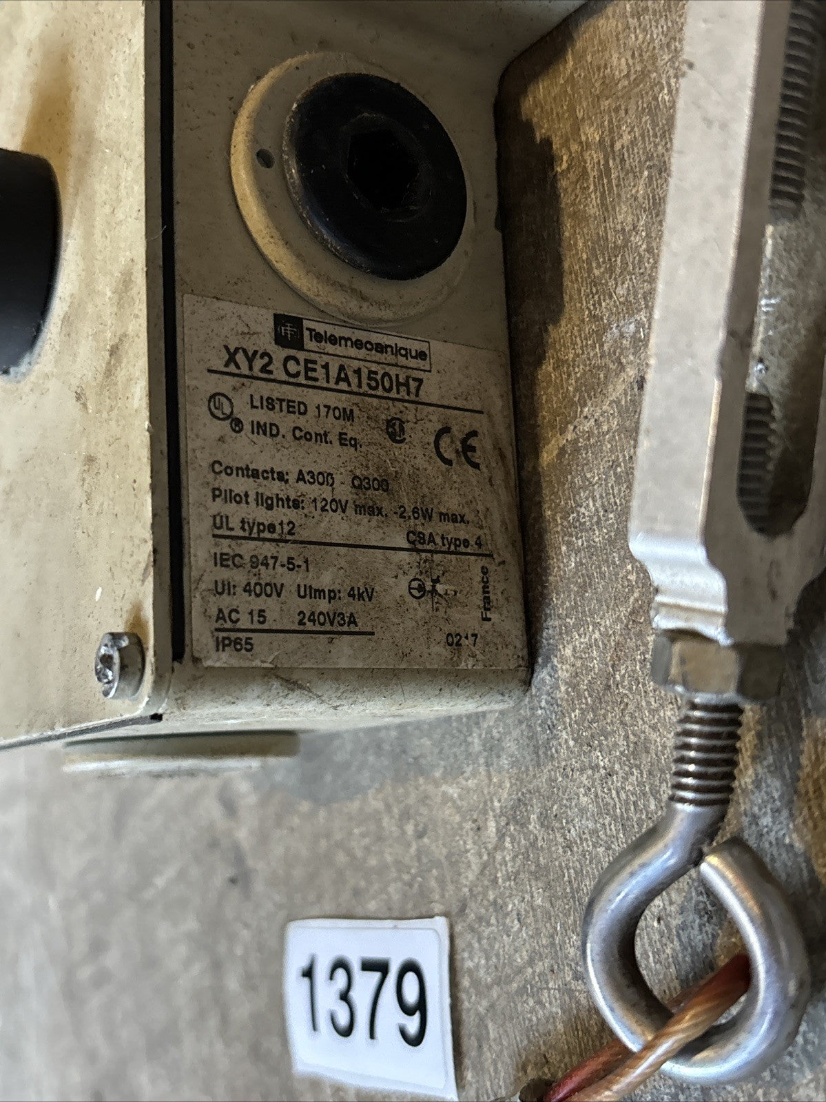Telemecanique XY2CE1A150H7 Cable Pull Switch1