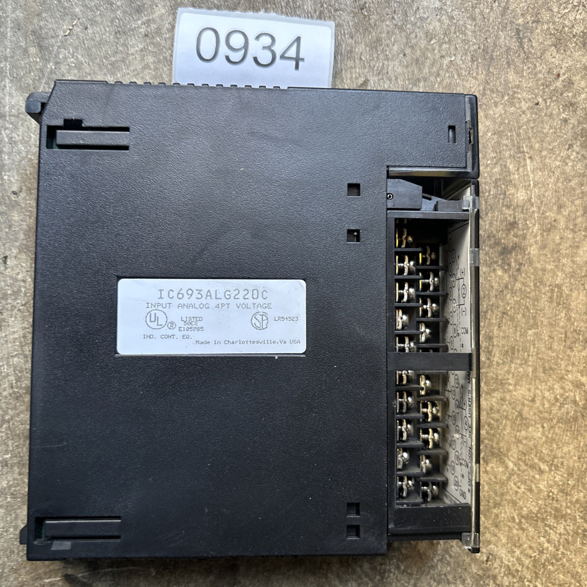 GE Fanuc IC693ALG220C Analog Input Module0