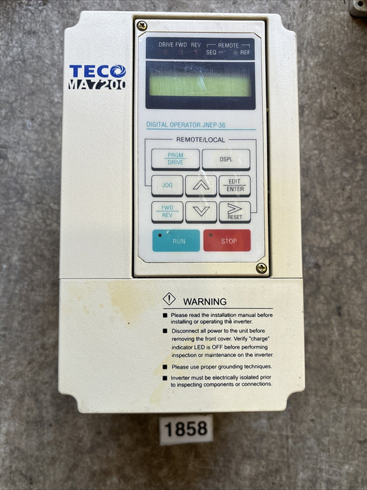 Westinghouse Teco Ma7200 4001 N1 Frequency Inverter0