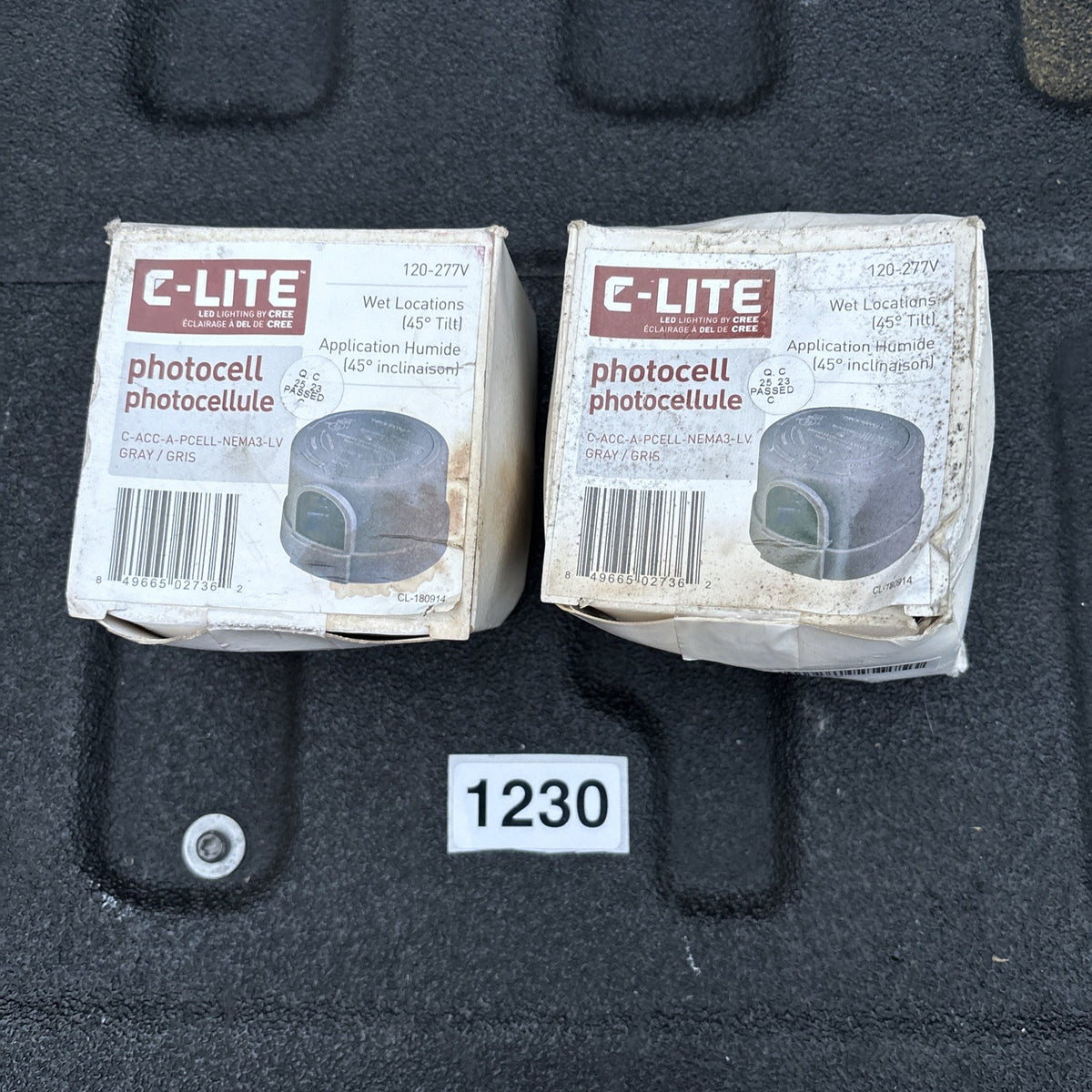 Cree C Lite 3 Pole NEMA Photocell C ACC A PCELL NEMA3 LV Gray Module Hub Lot0