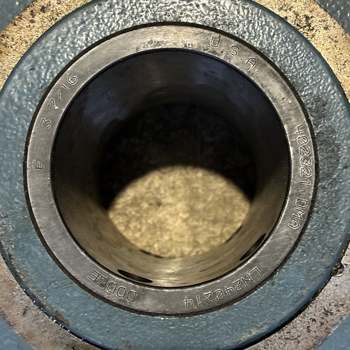 DODGE E 307R FLANGE BEARING 3 7/16"ID 10 1/4"OD 0231411